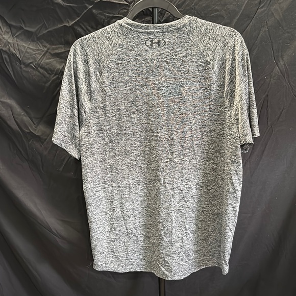 Under Armour Gray Short Sleeve Tee Athletic Performance - Picture 6 of 6